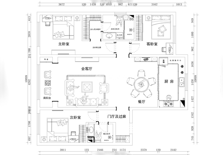 中航城兩河流域-145㎡-美式風格-平面施工圖紙.jpg