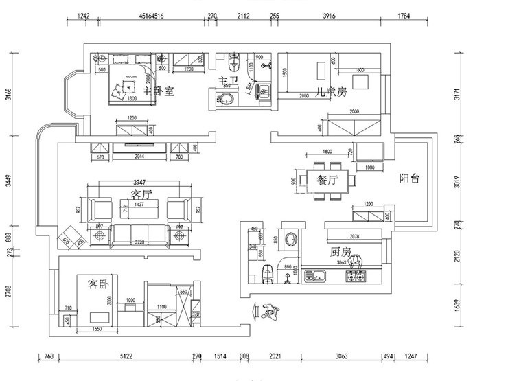 博世苑-145平-簡美風(fēng)格-戶型圖.jpg