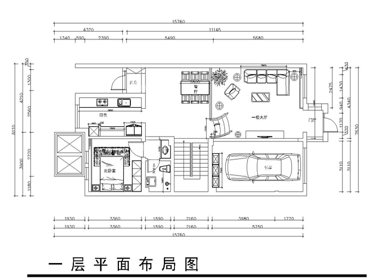 保利十二橡樹莊園-356平-歐式田園風格-一層布局圖.jpg