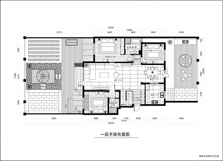 設(shè)計(jì)五部-王偉力-萬(wàn)科西華府400平米-現(xiàn)代風(fēng)格-1層平面.jpg