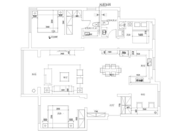 保利和光塵樾-136平-北歐風(fēng)格-平面布局圖.jpg